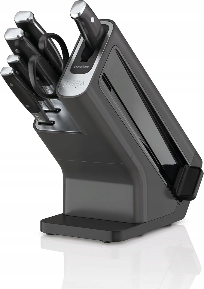 Blok z nożami Ninja Foodi StaySharp z wbudowaną ostrzałką K32006EU
