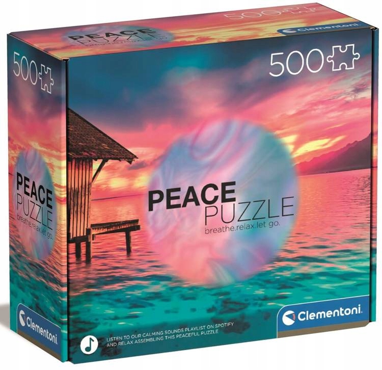 

Clementoni Puzzle 500 El Living The Present 35120