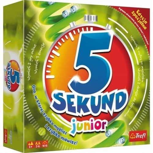 

5 Sekund Junior Rodzinna Gra Planszowa Trefl