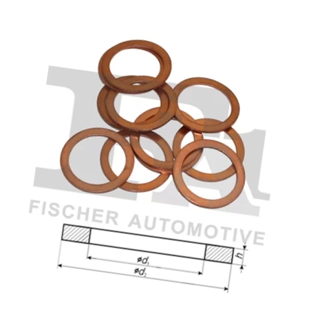 Podkladka cu 8x11.5x1.0 /10szt/ Fischer 131.420.010