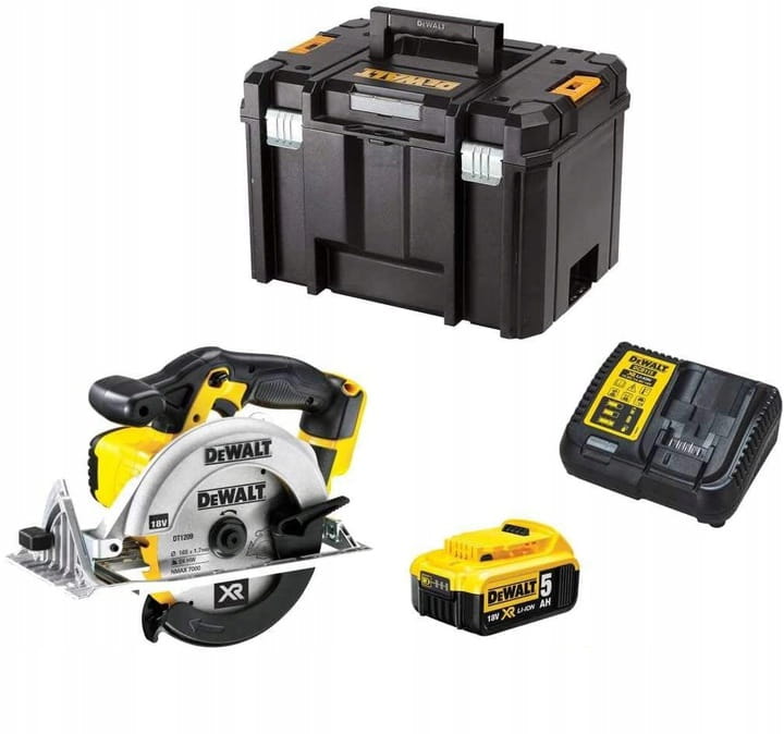 DeWalt DCS391P1 Akumulátorová kotoučová pila 1x5Ah