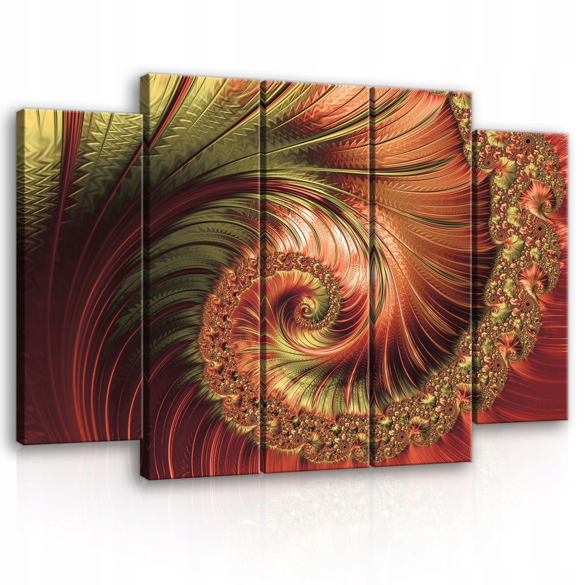 Obraz 150x100 Fraktal špirála abstrakcia dynamika energia moderné umenie