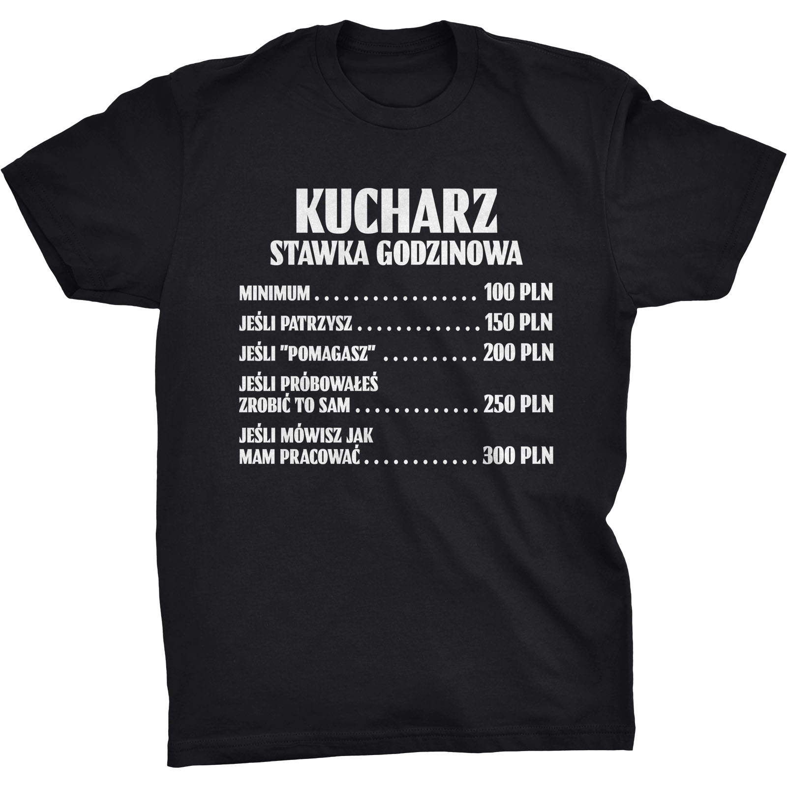 

Koszulka Stawka Godzinowa Dla Kucharza