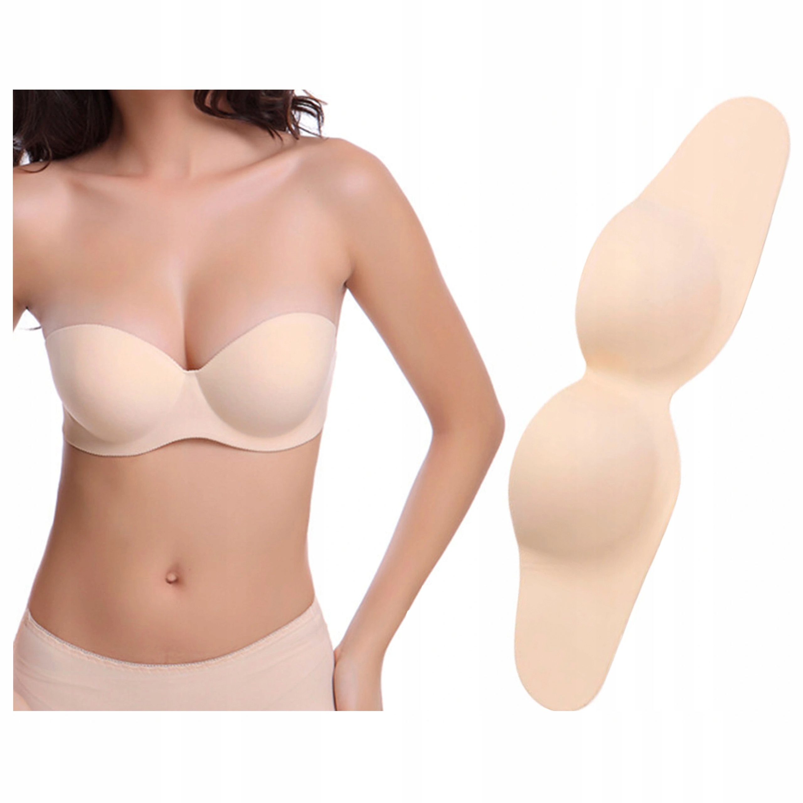 

Biustonosz stanik Samonośny bezszwowy r. A P1482