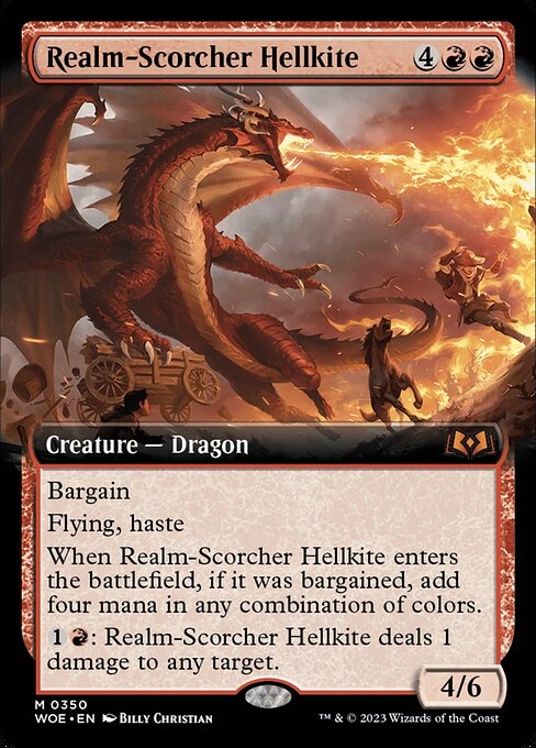 MtG: Realm-Scorcher Hellkite (xWOE) *foil*