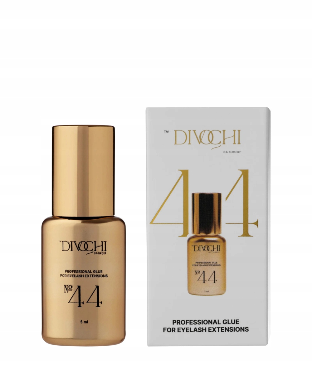 Lepidlo na prodlužování řas Divochi č. černé 5 ml