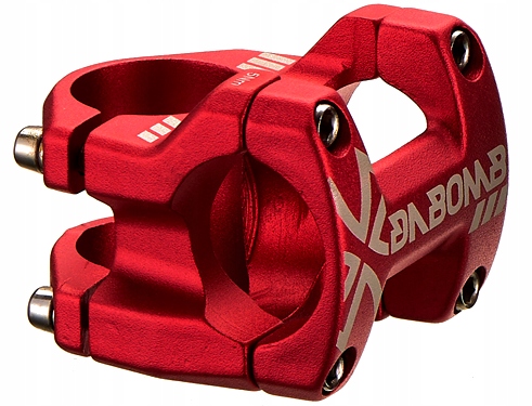 Mostík Da Bomb Turret 31.8 mm červený délka 35 mm Dh Fr Enduro Dirt