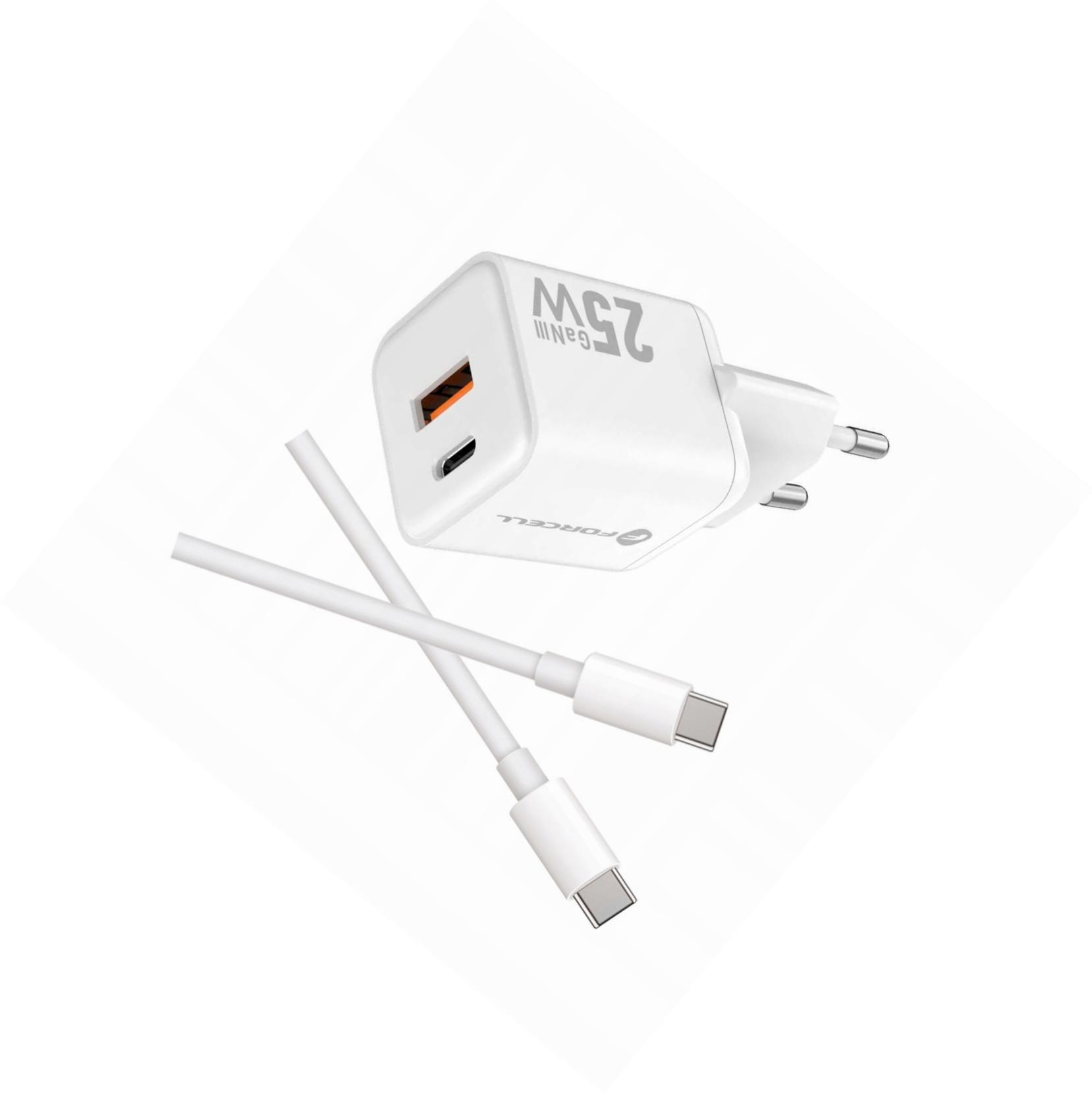 Szybka ładowarka Gan 25W z kablem Usb-c do Motorola Moto G54 5G Power