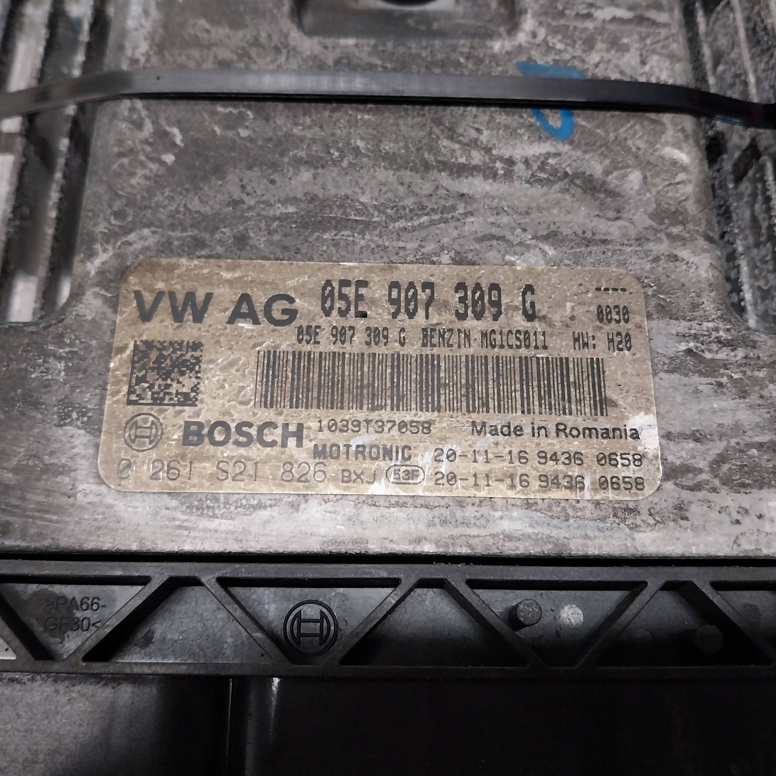 computer control unit of the engine 05E907309G OCTAVIA IV GOLF VIII A3 8Y 1.5ETSI