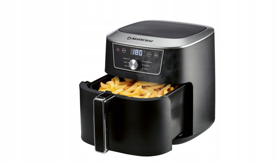 Frytkownica Beztłuszczowa Airfryer Silvercrest Shfd 2000 D1 2000W 3,6l