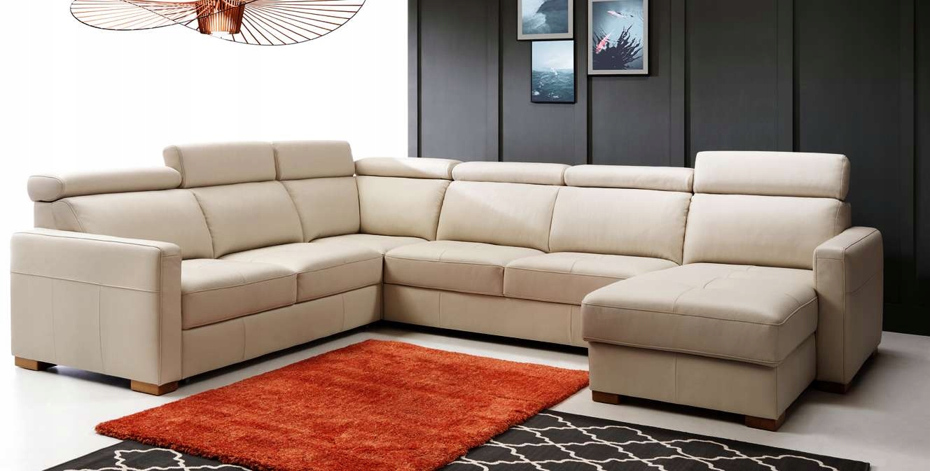 NAROŻNIK NOWOCZESNY ERGO BEŻOWY ETAP SOFA