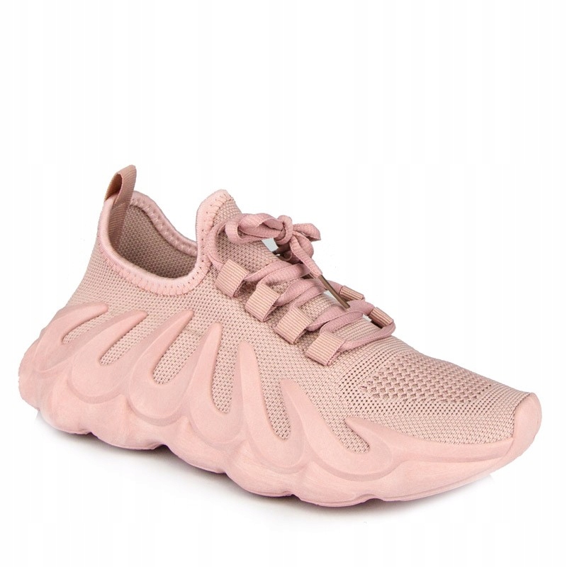 

LaRoni Z19-2 Adidasy Sneakersy Pudrowe Różowe 38