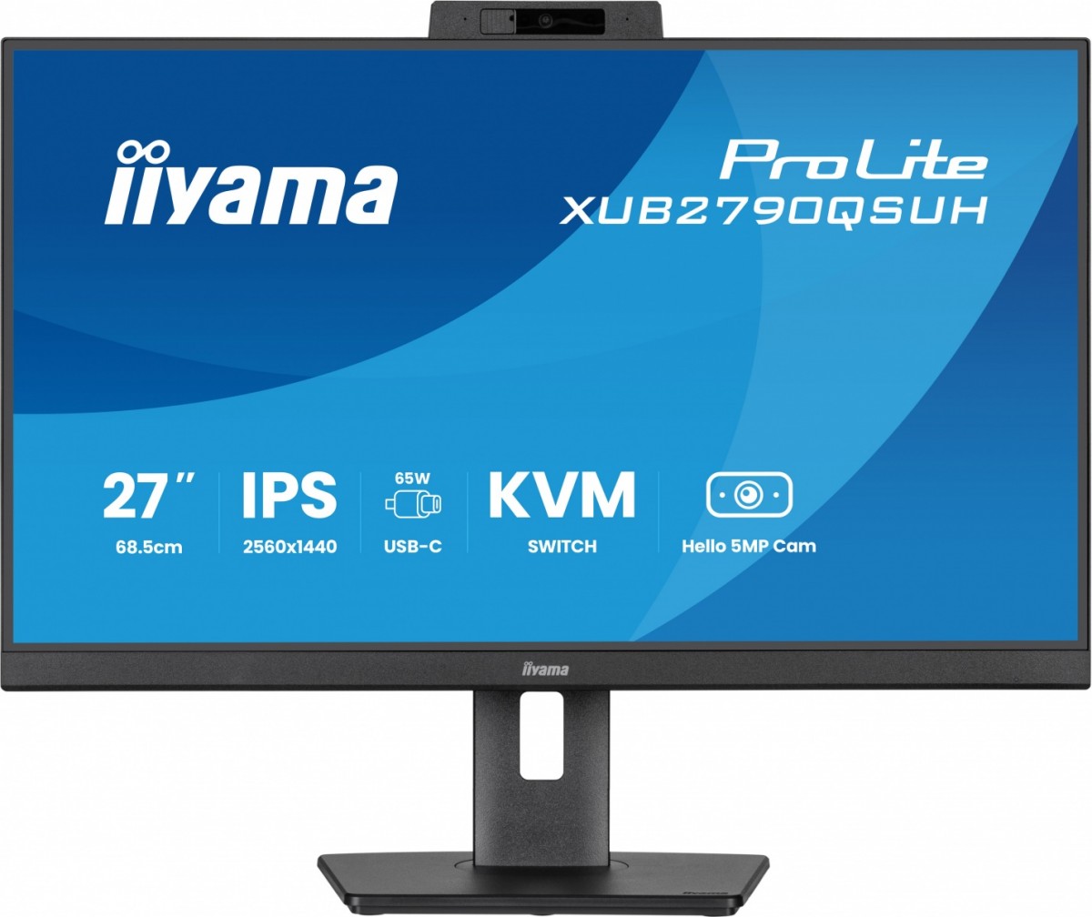 Iiyama Monitor 27 cali XUB2790QSUH-B2 100Hz,ADAPTIVE SYNC,FlickerFree,2x2W