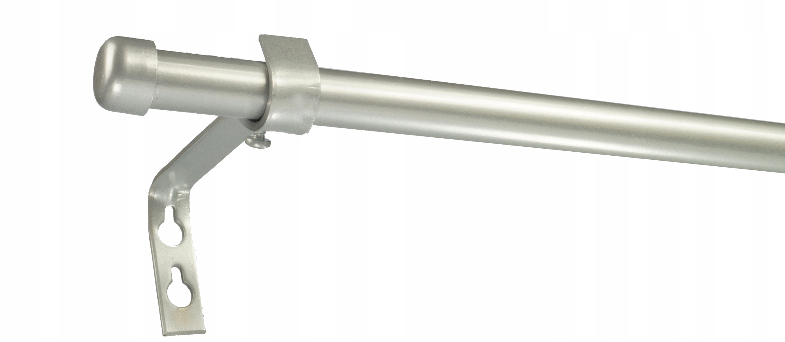 Karnisz PRO metal fi16 pojedyńczy 280 cm bez kółek Średnica drążka 16 mm