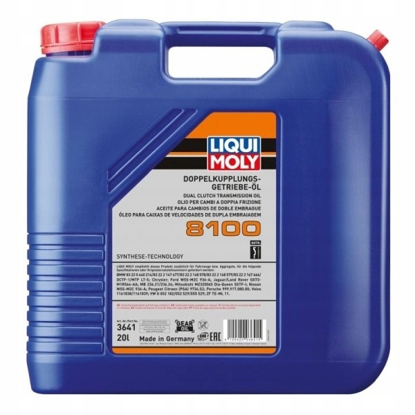 Olej Liqui Moly Dsg 20 L 8100 Vw G052 182 Vw G052 529 // Prevodový