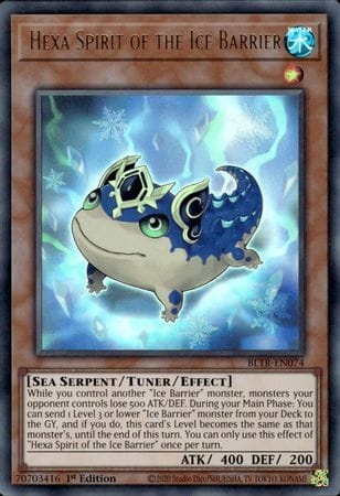 Yu-Gi-Oh! TCG: Hexa Spirit of the Ice Barrier (BLTR)
