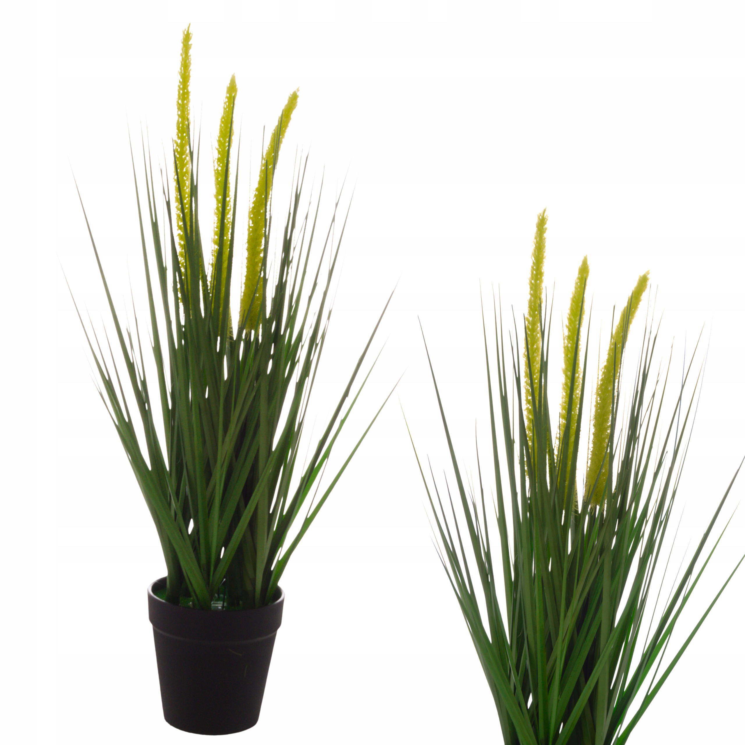 SZTUCZNA TRAWA W DONICZCE DEKORACYJNA KWIATY ROŚLINA