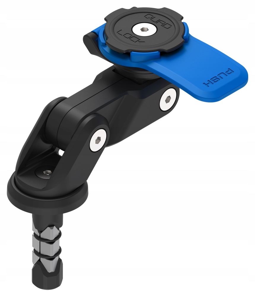 Quadlock Fork Stem Mount V2 je upevnený v tyči hlavy rámu