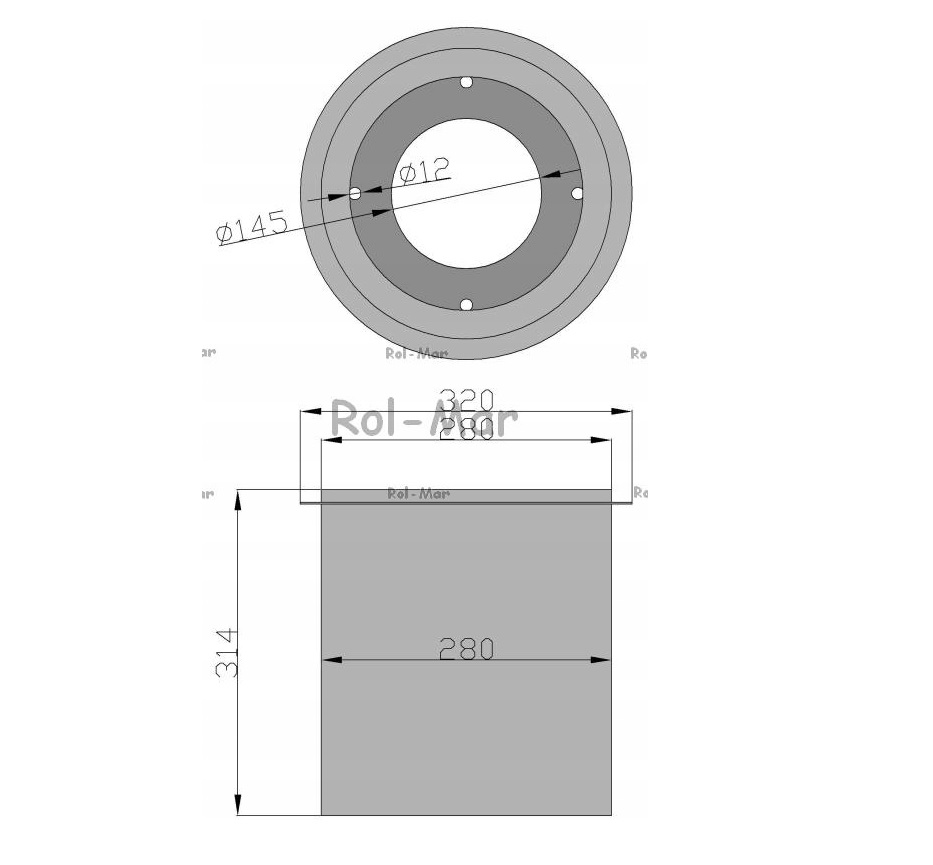 OSŁONA BĘBNA SŁUPICY KOSIARKA ROTACYJNA POLSKA Numer katalogowy części 5036010720