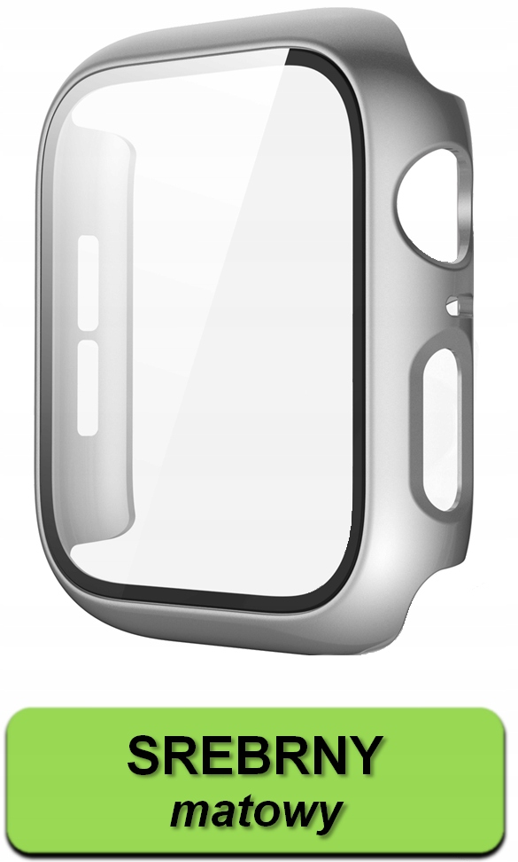 ETUI + SZKŁO DO APPLE WATCH 4 5 6 SE 44MM | NAKŁADKA OBUDOWA | SUPER KOLORY Marka Nela-Styl