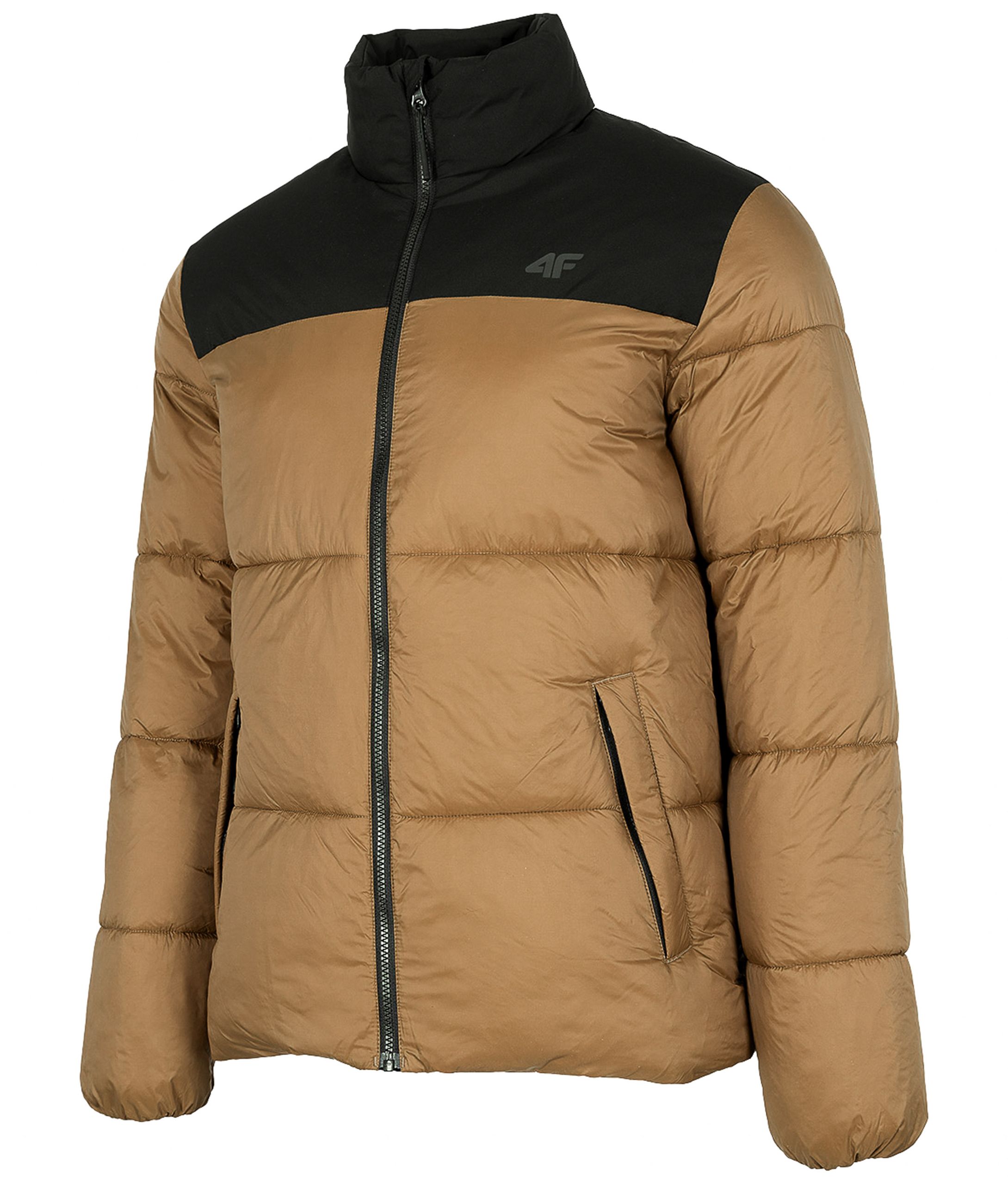4F pánská péřová bunda bez kapuce H4Z22-KUMP005-82S velikost XXL