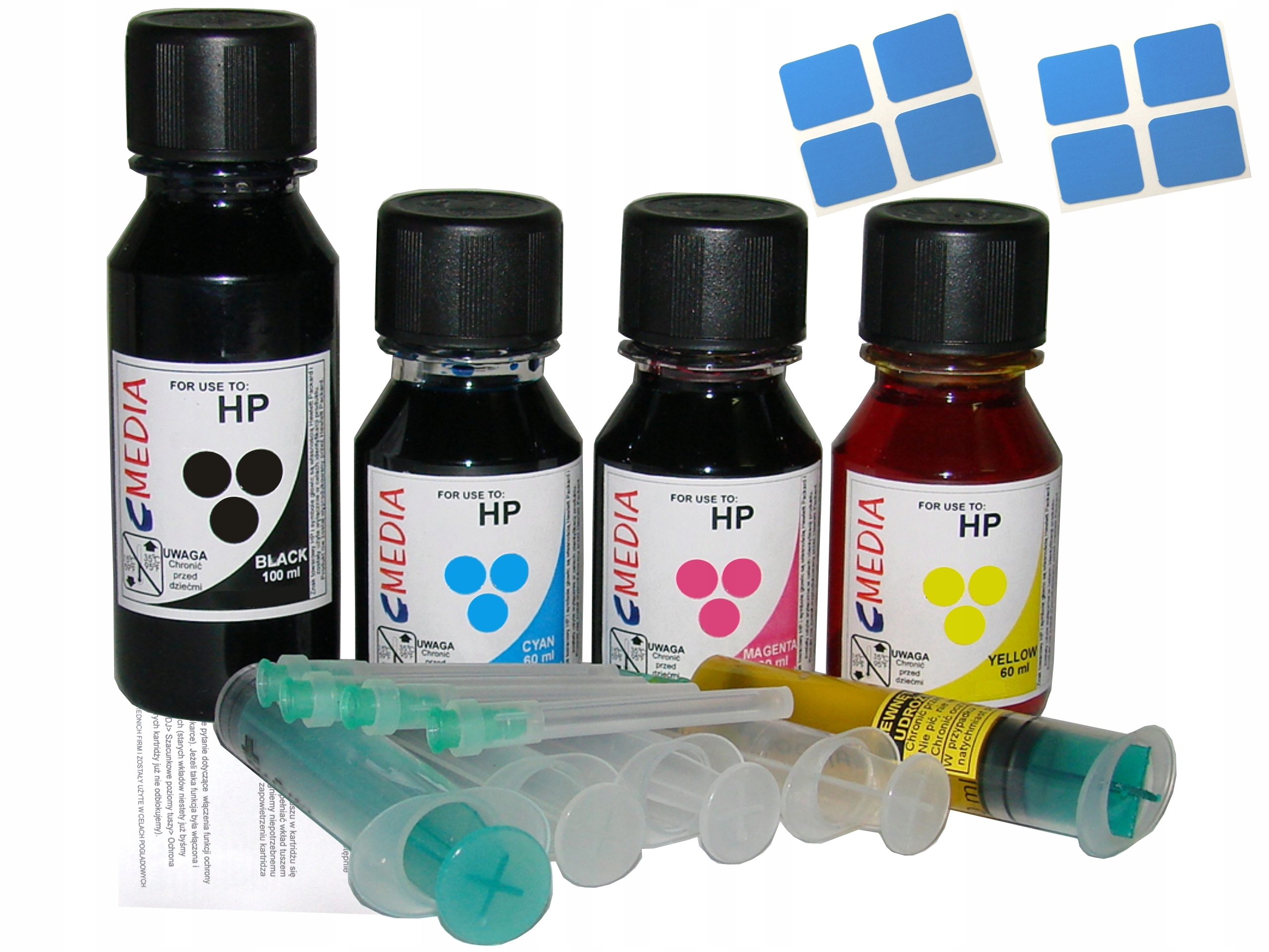 

Tusz do Hp 21 22 300 302 336 343 351 652 703 901