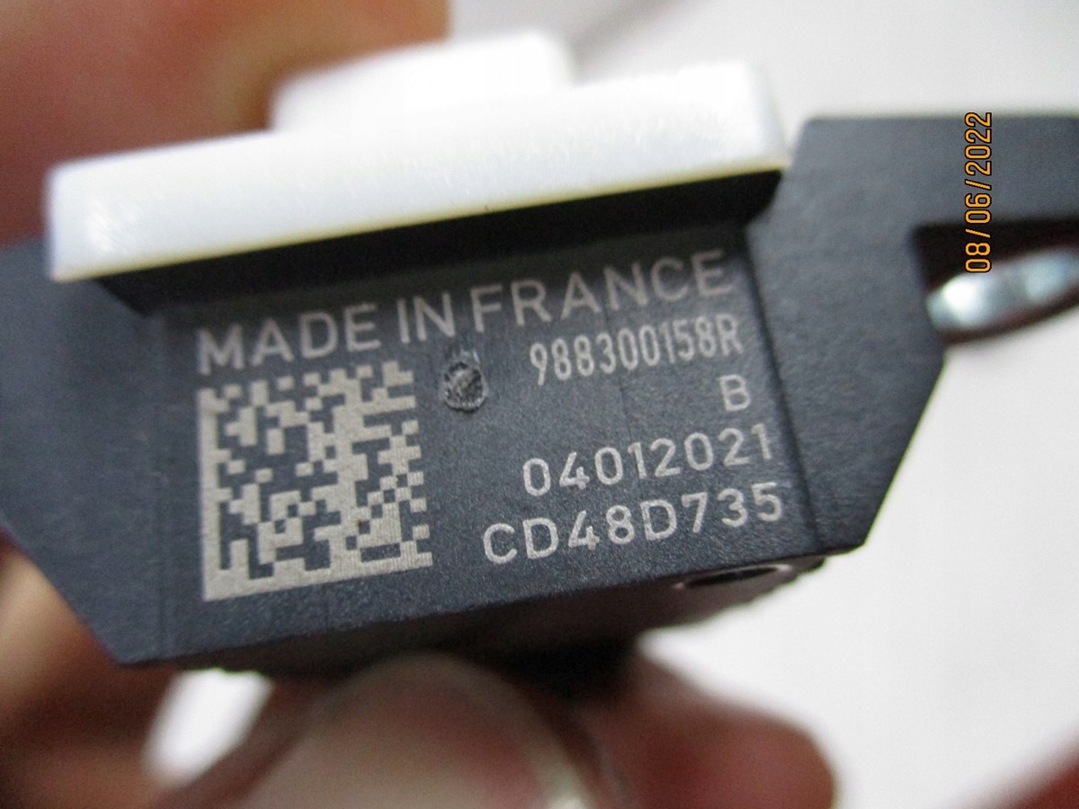 BESCHLEUNIGUNGSSENSOR CRASHSENSOR RENAULT 988300158R