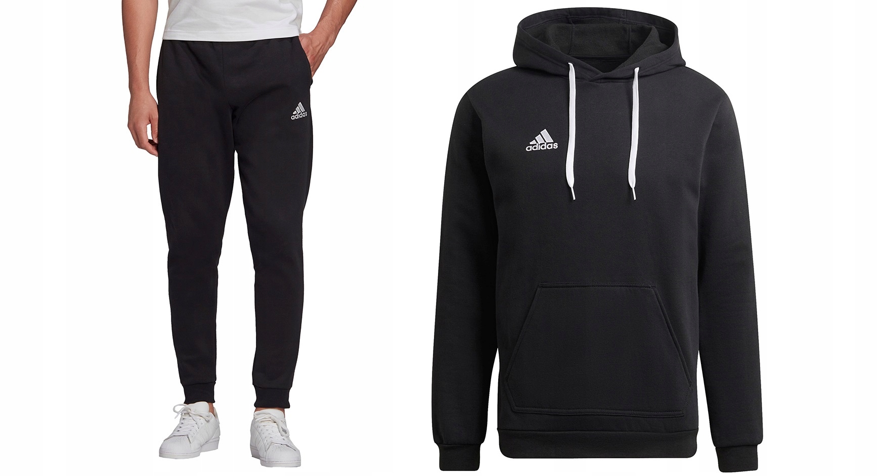 Adidas Teplákovka Bavlněný Entrada 22 Černý vel. 2XL