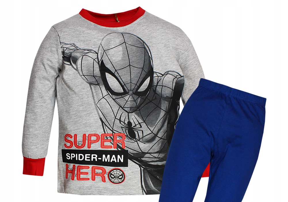 

Spiderman Marvel Piżama Piżamka Chłopięca Eko 98