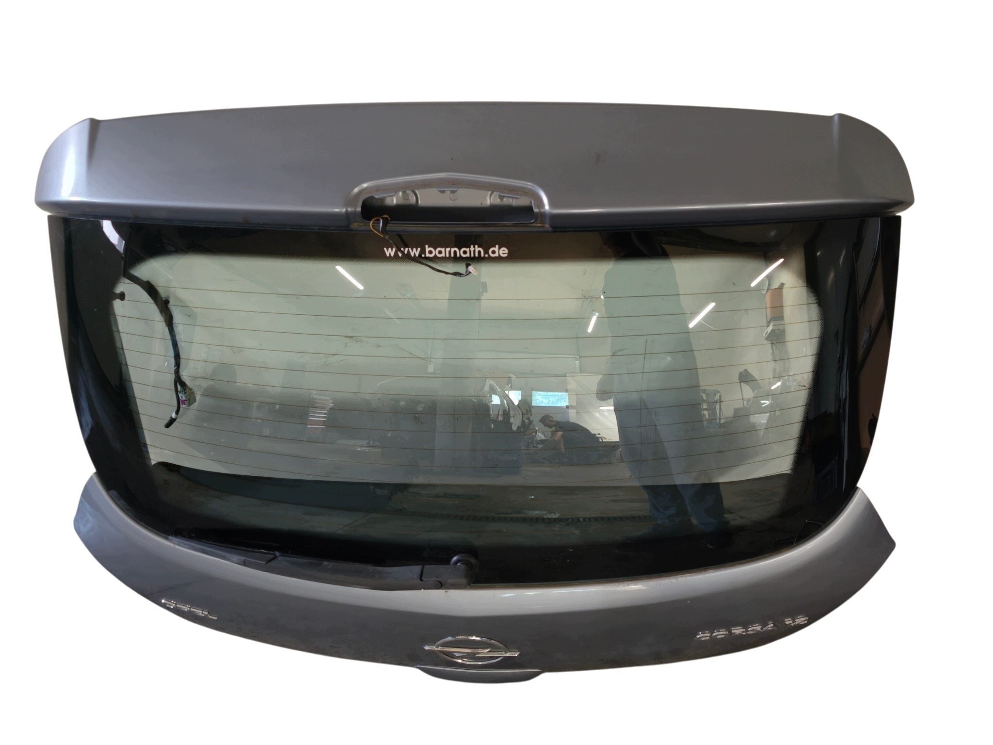 OPEL CORSA D HB trunk door boot grey graphitic Z163