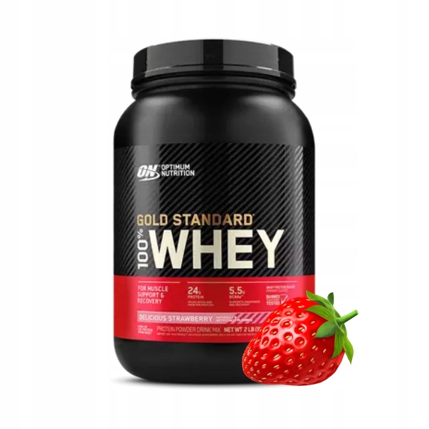 OPTIMUM WHEY GOLD STANDARD 899g BIAŁKO PROTEIN WPI — 12
