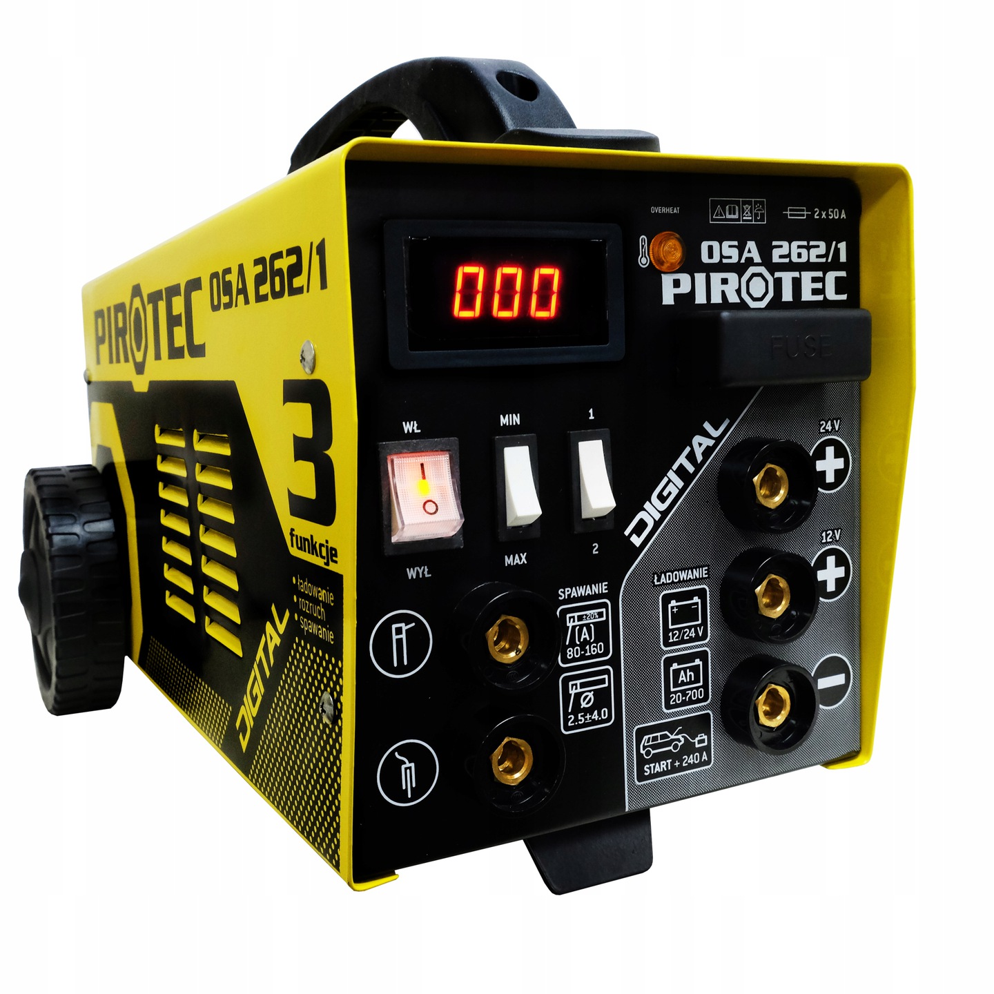 

Prostownik 40A Rozruch 240A Spawarka Mma 160A