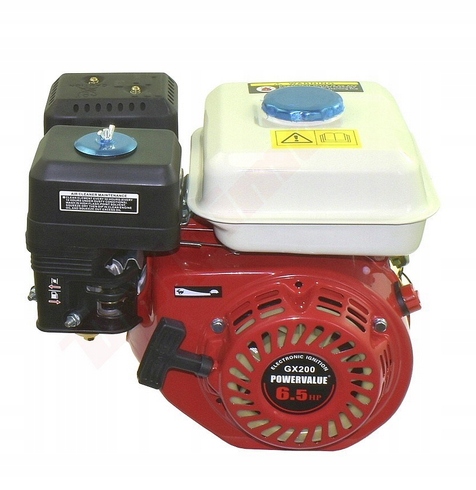 Spaľovací Motor Powervalue G196 6,5KM Valček 20mm GX200