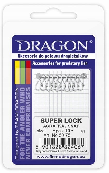 Agrafka Lock nr 6 Dragon