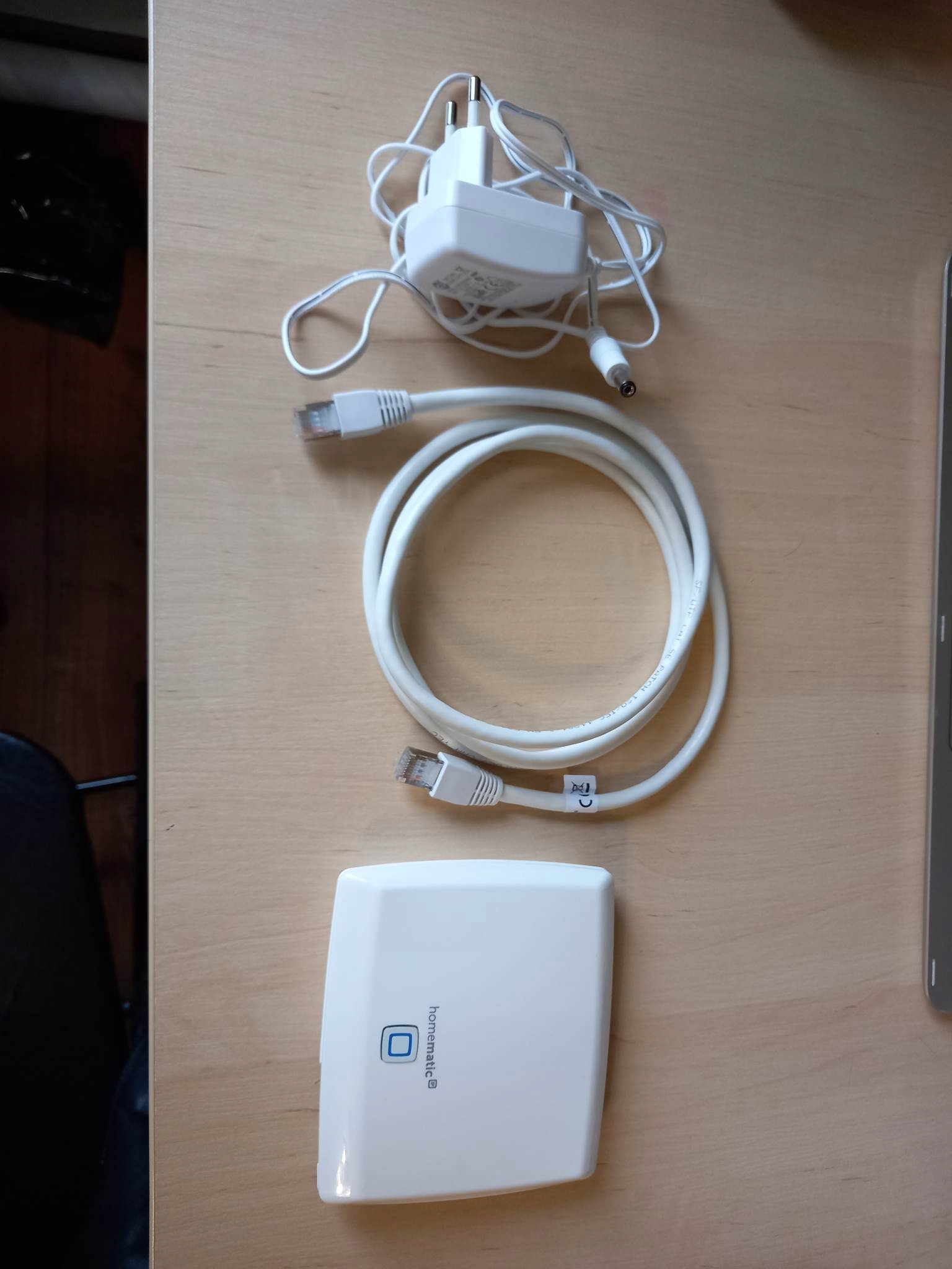 Centrala Homematic IP Zasilanie sieciowe