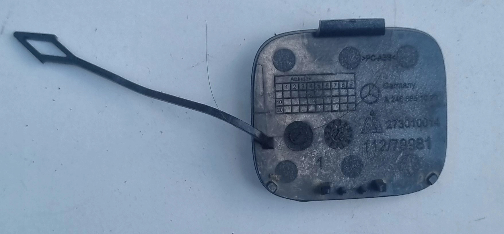 Abschleppöse der Stoßstange heck MERCEDES B-KLASA W246