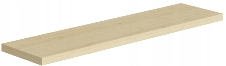 PŁYTA PÓŁKA WISZĄCA ŚCIENNA 60x15 KLON