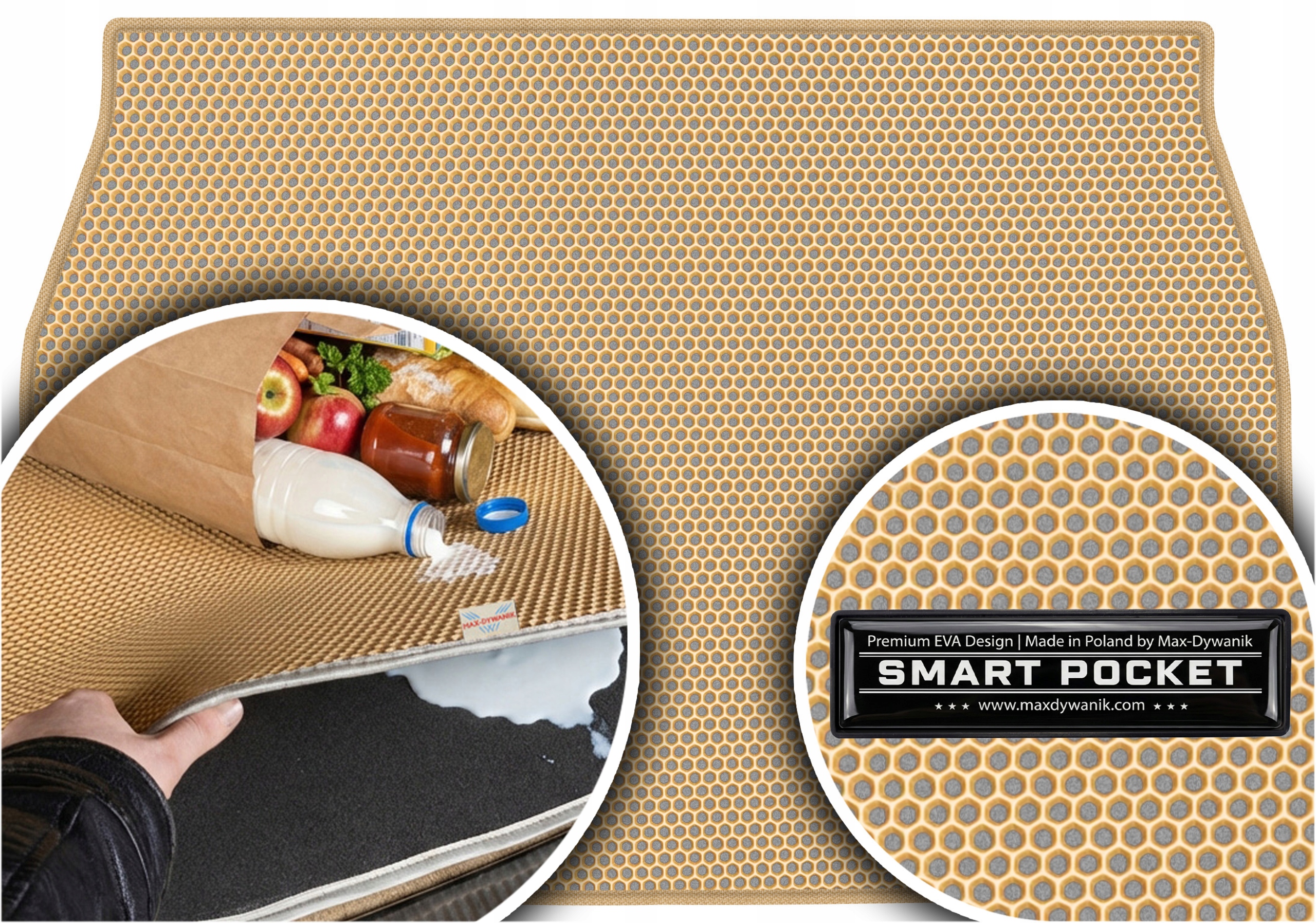 Toyota C-hr Crossover 2016 Vložka do batožinového priestoru Eva Smart Pocket Béžová