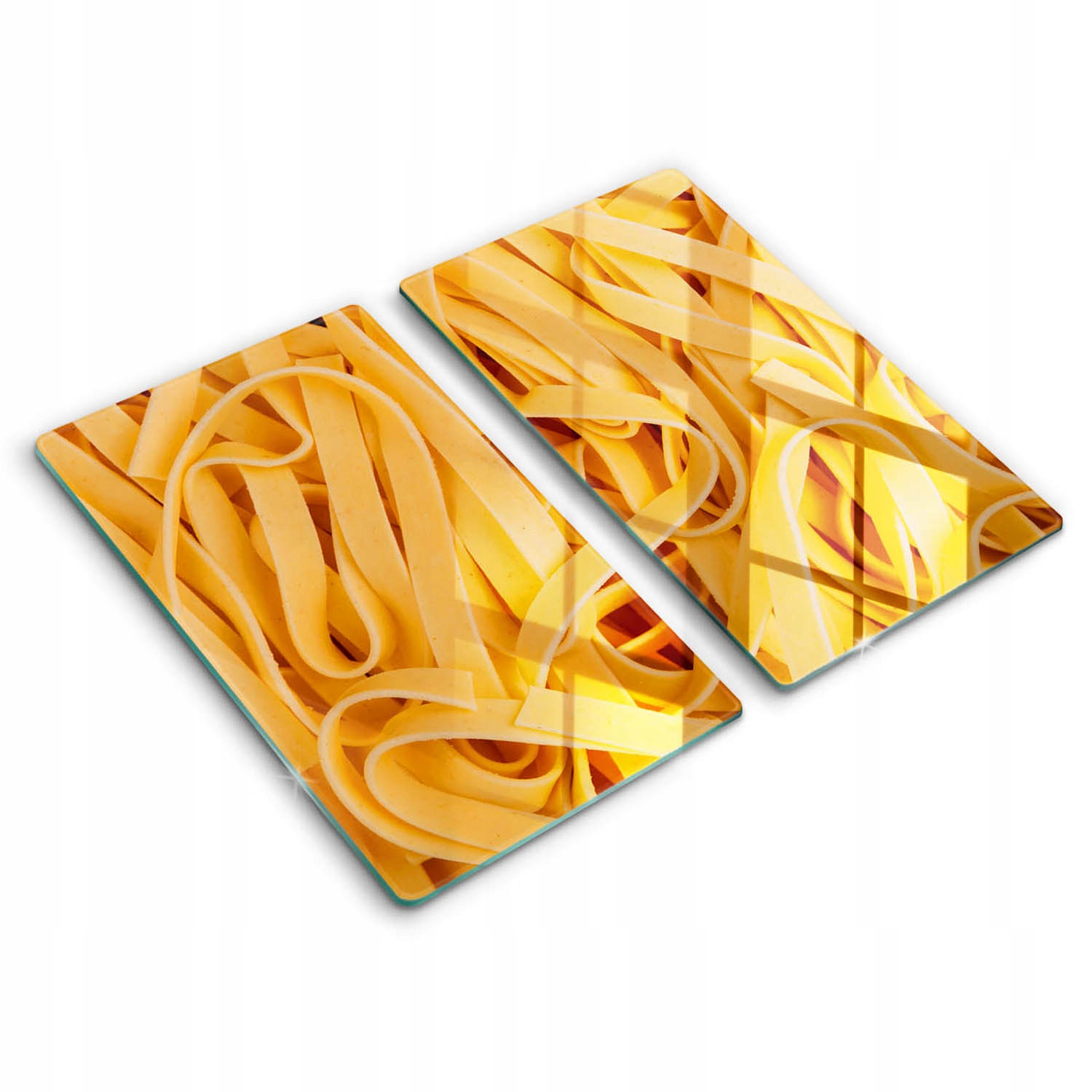 Sada prkének na servírování podnosu na občerstvení Těstoviny Tagliatelle 2x30x52 cm