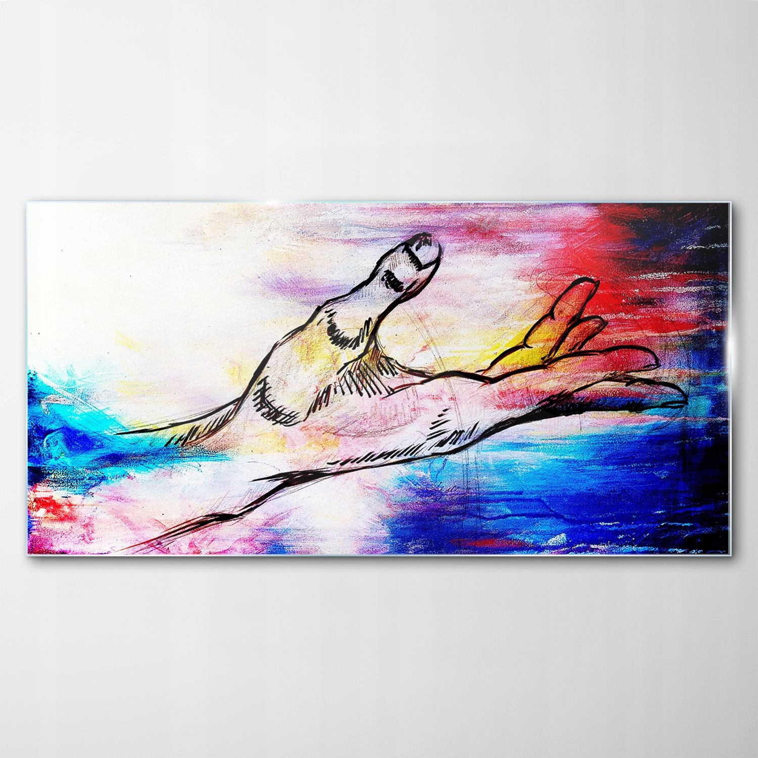 

Obraz na Szkle Dekor Szkic Art Abstrakcja 120x60