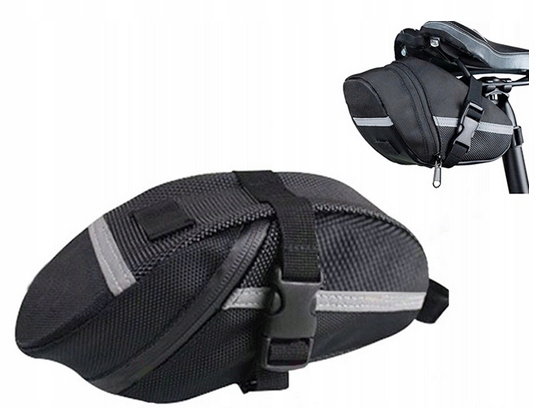 Duża Podsiodłowa Sakwa Rowerowa Torba Pod Siodełko 1,5L