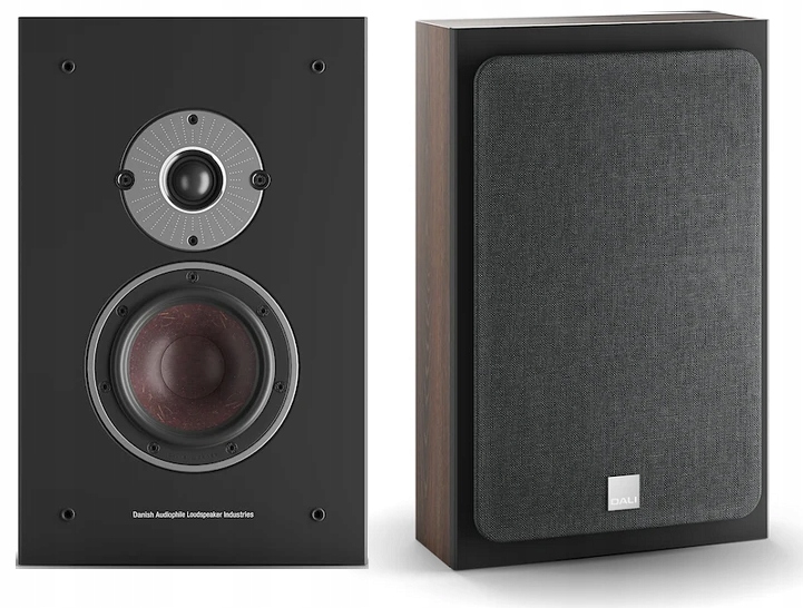 Dali Oberon On-wall Dark Walnut Orzech, Naścienne, Wyjątkowe, Bass-reflex