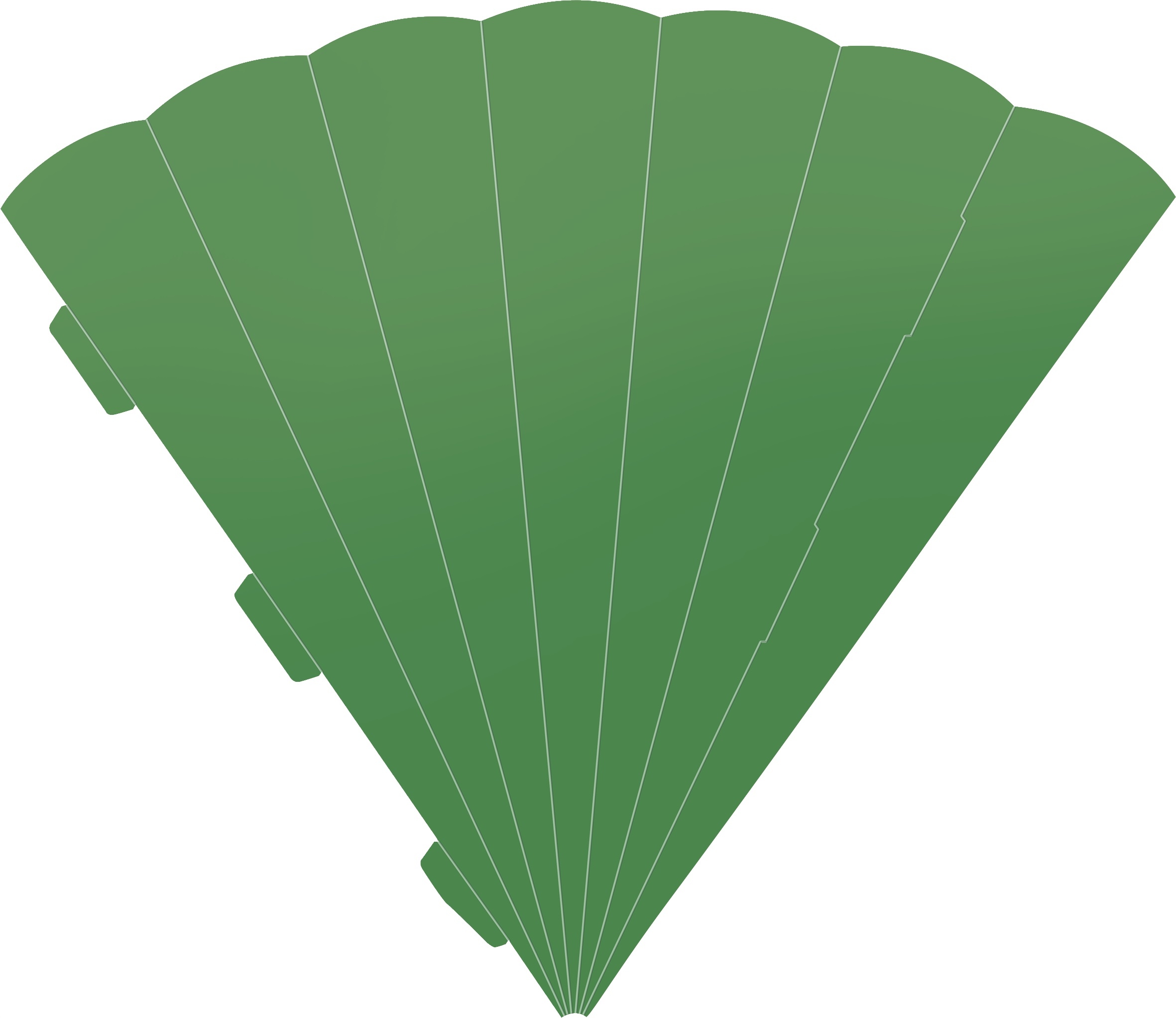 Róg obfitości tyta pierwszoklasisty, zielony Marka Heyda