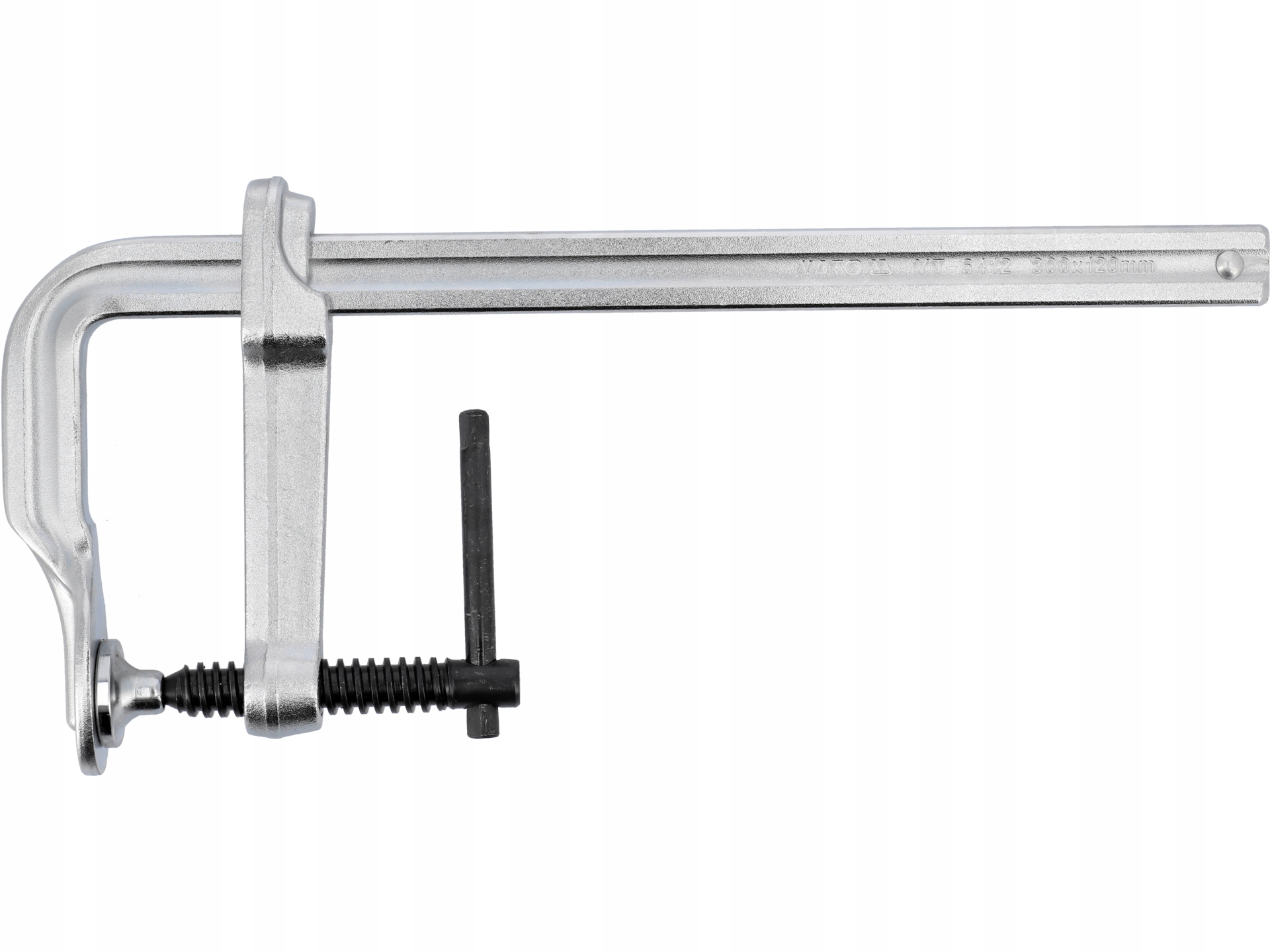 Truhlářská Svěrka Kovaná 300X120 MM Ocel Chromovaná Rychlá Regulace Yato