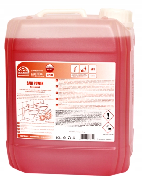 Dolphin Sani Power pro důkladné čištění 10 l