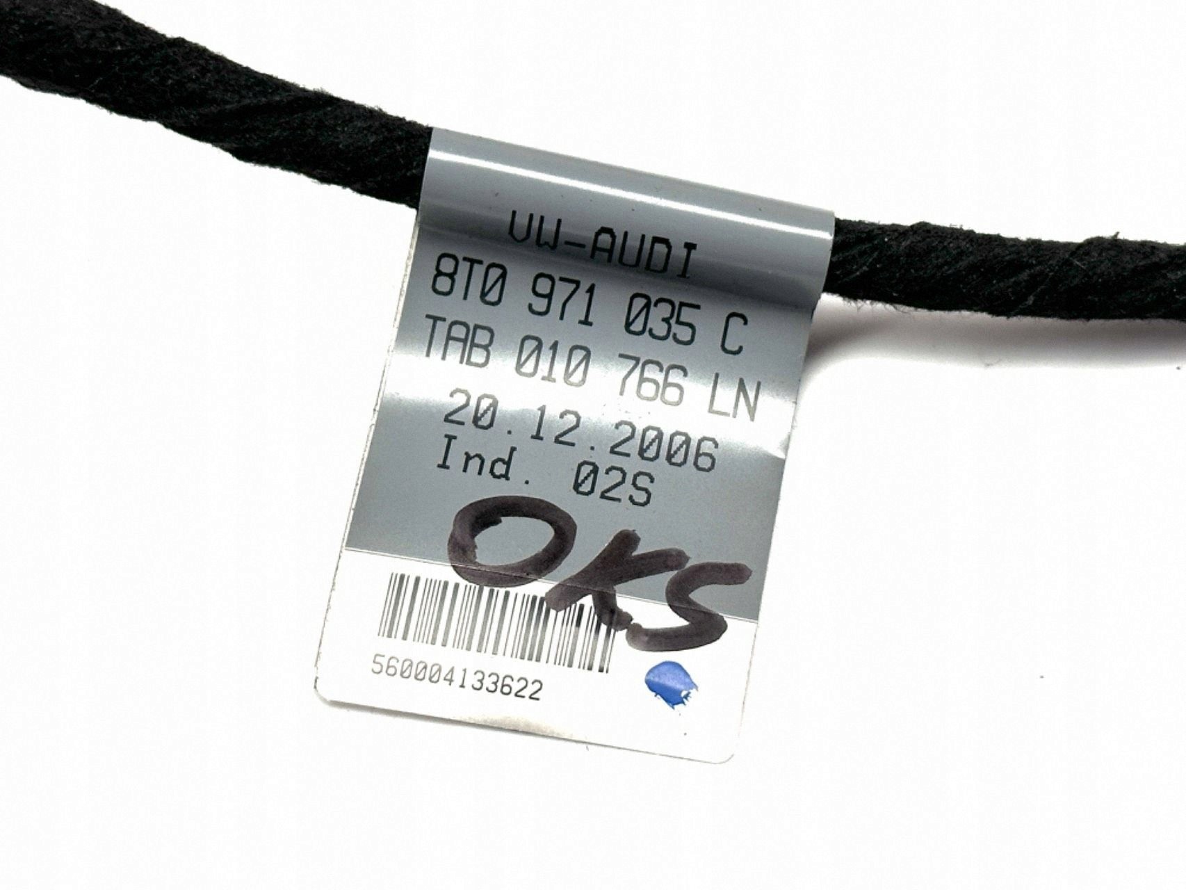 AUDI A5 S5 8T 8F bundle wiring PRZEDNICH door COUPE 8T0971035C