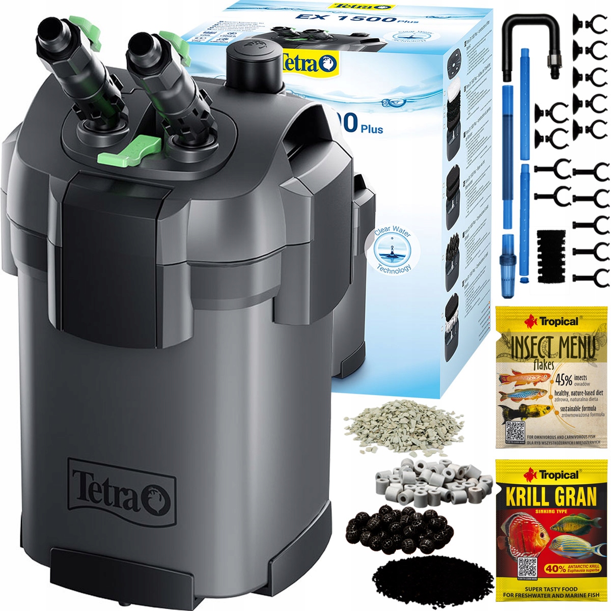 Tetra Ex 1500 Plus Filtr Zewnętrzny Kubełkowy