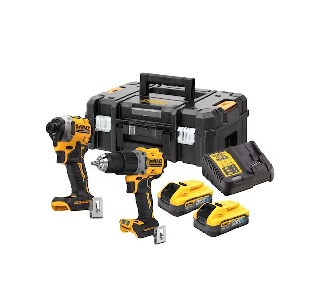 Zestaw Wiertarko-wkrętarka Zakrętarka bezszczotkowe 18V 2x5,0Ah DeWalt