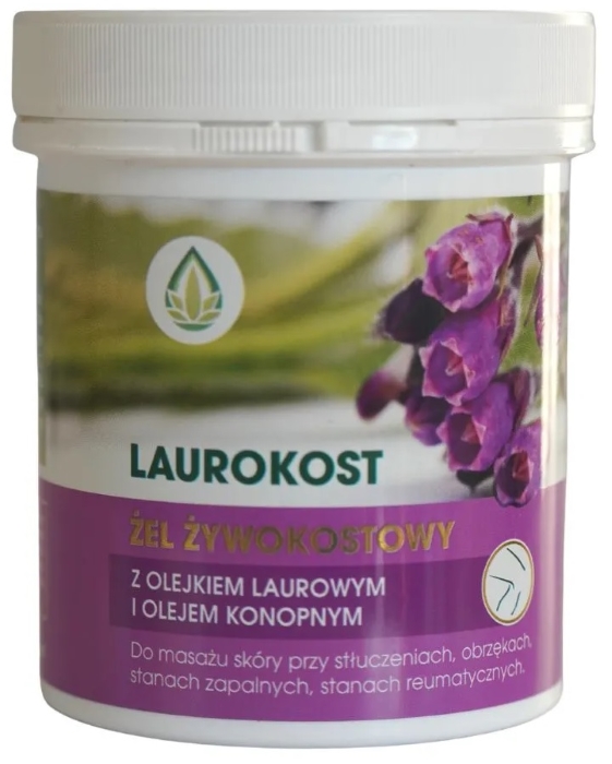 

Żel LAUROKOSTowy z olejkiem Laurowym i Konopnym