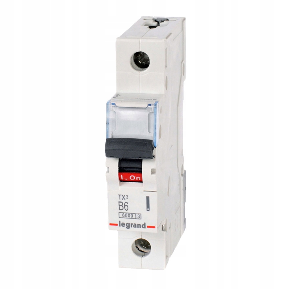 

Legrand Tx³ Wyłącznik Nadprądowy S301 B6A 403353